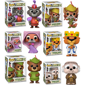PRE-ORDER - Robin Hood Pop! Vinyl Figure (Set of 6)