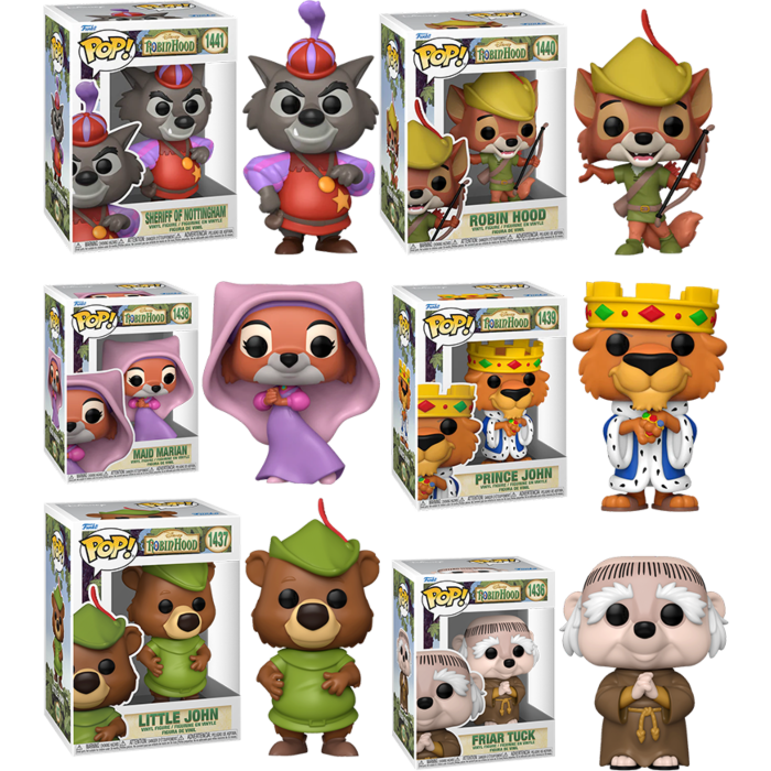 PRE-ORDER - Robin Hood Pop! Vinyl Figure (Set of 6)