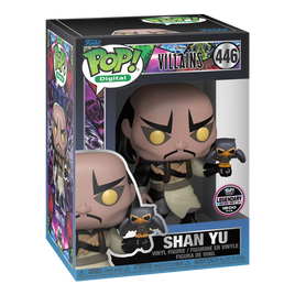 DISNEY VILLAINS - PHYSICAL COLLECTIBLES - SHAN YU POP! VINYL - NFT EXCLUSIVE 1800PCS LEGENDARY