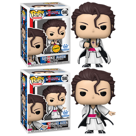 BLEACH - Sosuke Aizen Pop! Vinyl Figure - FUNKO EXCLUSIVE CHASE BUNDLE