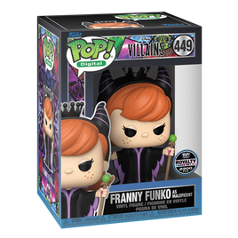 DISNEY VILLAINS - PHYSICAL COLLECTIBLES - FRANNY FUNKO AS MALEFICENT POP! VINYL - NFT EXCLUSIVE 2200PCS ROYALTY