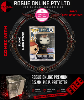 PRE-ORDER - 2026 FUNDAYS: QUEST FOR THE GRAIL - FREDDY AS BATMAN WHO LAUGHS POP! VINYL - 1150PCS LIMITED EDITION