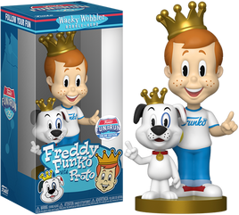 SPASS AUF DER RUNDE – Wacky Wobbler Freddy Funko mit Proto-Vinyl!