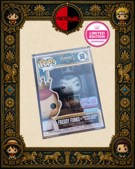 PRE-ORDER - 2026 FUNDAYS: QUEST FOR THE GRAIL - FREDDY FUNKO AS KNIGHTFALL BATMAN (BLACK & WHITE) POP! VINYL - 1000PCS LIMITED EDITION