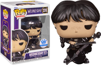 PRE-ORDER - THE ADDAMS FAMILY - WEDNESDAY POP! VINYL - MYSTERY BOX (INCLUDES WEDNESDAY & 4 POP! VINYL) - FUNKO EXCLUSIVE LIMITED EDITION