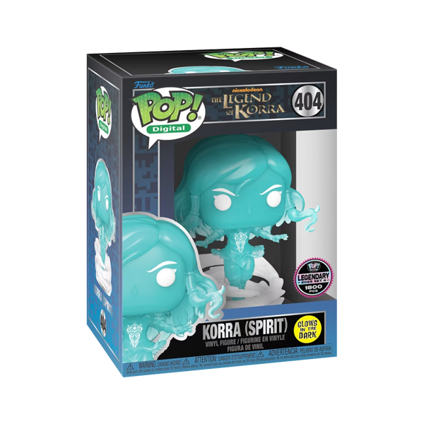 Legend Of Korra - Korra Metallic Glow US Exclusive #761 Pop! Vinyl