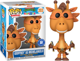 TMNT: Geoffrey as Michelangelo Pop! Vinyl - TOYSRUS EXCLUSIVE