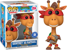 TMNT: Geoffrey as Raphael Pop! Vinyl - TOYSRUS EXCLUSIVE