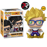 DRAGON BALL SUPER: Gohan in Cape Pop! Vinyl Figure - CHALICE EXCLUSIVE - 1 IN 6 CHASE CHANCE - PRE-RELEASE EDITION