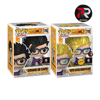 DRAGON BALL SUPER: Gohan in Cape Pop! Vinyl Figure - CHALICE EXCLUSIVE - 1 IN 6 CHASE CHANCE - PRE-RELEASE EDITION