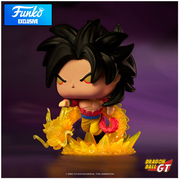 PRE-ORDER DRAGON BALL GT Super Saiyan Goku Pop! Vinyl Figure PLUS  EDITION OFFICIAL FUNKO EXCLUSIVE