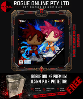 PRE-ORDER - DRAGON BALL SUPER - SUPER SAIYAN GOD GOKU #249 POP! VINYL FIGURE - CHASE BUNDLE - CHALICE EXCLUSIVE PRE-RELEASE EDITION