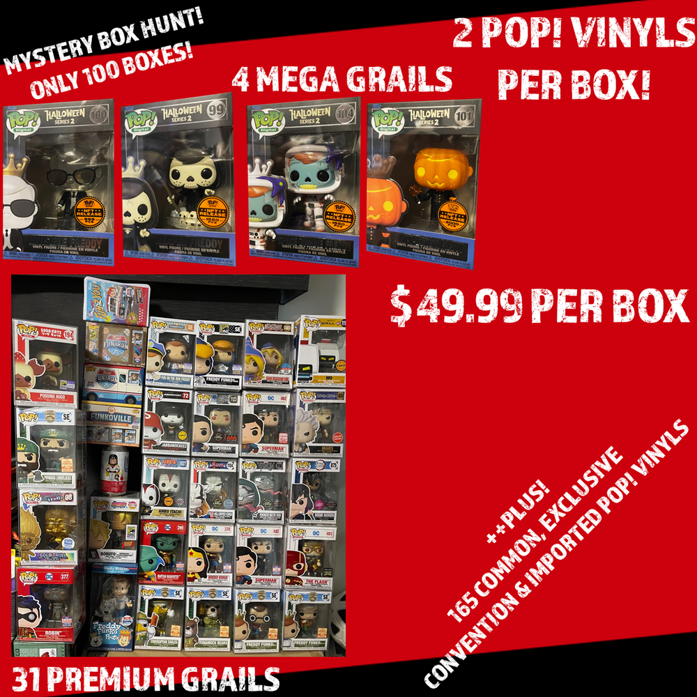 Box Hunt Bundle Pop! Vinyl - HALLOWEEN EDITION