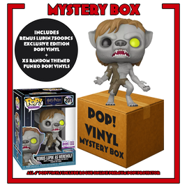 PRE-ORDER - HARRY POTTER - REMUS LUPIN AS WEREWOLF #201 POP! VINYL - MYSTERY BOX (INCLUDES REMUS LUPIN 7500PCS & 5 POP! VINYL) - LIMITED EDITION