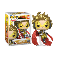MY HERO ACADEMIA - HAWKS (METALLIC) POP! VINYL - MYSTERY BOX (INCLUDES HAWKS 3500PCS LIMITED EDITION & 9 POP! VINYL) - LIMITED EDITION