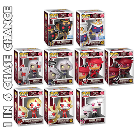 PRE-ORDER - HAZBIN HOTEL -  POP! VINYL FIGURE - 1 IN 6 CHASE CHANCE BUNDLE (SET OF 5)