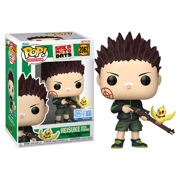 FUNKO POP! サカモトデイズ PRE-ORDER - SAKAMOTO DAYS - HEISUKE WITH PIISUKE POP! VINYL