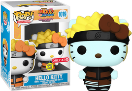 Naruto Shippuden Sanrio Hello Kitty X Naruto Glow Pop! Vinyl - Target Exclusive