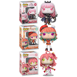 PRE-ORDER - HOLOLIVE - MORI CALLIOPE, TAKANASHI KIARA & SAKURA MIKO POP! VINYL FIGURE - BUNDLE (SET OF 3)