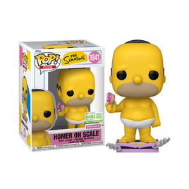 PRE-ORDER - THE SIMPSONS - HOMER ON SCALE POP! VINYL - 5000PCS LIMITED EDITION EXCLUSIVE