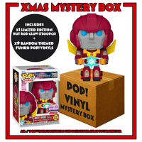 PRE-ORDER - TRANSFORMERS - HOT ROD WITH MATRIX (GLOW) POP! VINYL - MYSTERY BOX (INCLUDES HOT ROD (GLOW) 7500PCS LIMITED EDITION & 9 POP! VINYL) - LIMITED EDITION