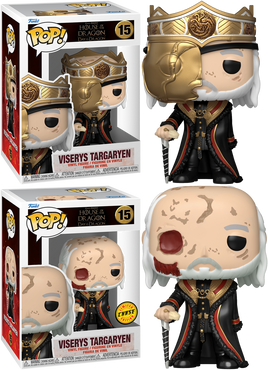 HOUSE OF THE DRAGON: Viserys Targaryen Exclusive Pop! Vinyl - CHASE BUNDLE