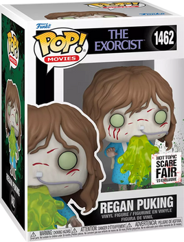 Funko The Exorcist Pop! Movies Regan Puking Vinyl Figure 2023 HT Scare Fair Exclusive