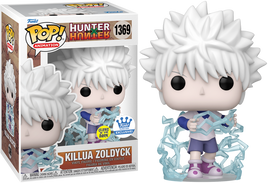 Hunter X Hunter - Killua Zoldyck Glow Pop! Vinyl - FUNKO EXCLUSIVE