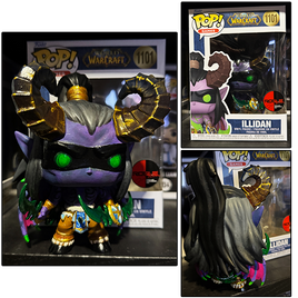 WORLD OF WARCRAFT - ILLIDAN "THE DEMON WITHIN" - 1PC LIMITED EDITION CUSTOM - ARTIST: SARAH LAWSON