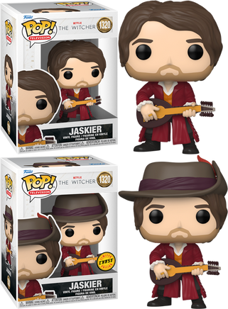 Funko Pop! The Witcher - Jaskier Chase Edition With Protector Case