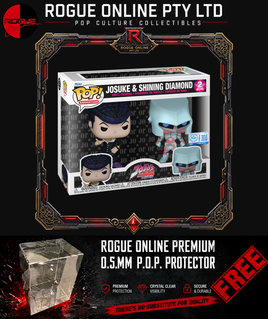 PRE-ORDER - JOJO'S BIZZARE ADVENTURES - JOSKUE & SHINING DIAMOND POP! VINYL 2-PACK - OFFICIAL FUNKO EXCLUSIVE