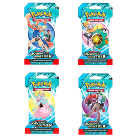 PRE-ORDER - POKÉMON TCG SCARLET & VIOLET 9 JOURNEY TOGETHER BLISTER PACK - (x1 RANDOM PACK)