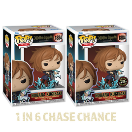 JUJUTSU KAISEN: Nobara Kugisaki #1884 Pop! Vinyl Figure - PLUS EDITION - 1 IN 6 CHASE CHANCE