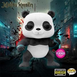 JUJUTSU KAISEN: Panda Flocked Pop! Vinyl - ENTERTAINMENT EARTH EXCLUSIVE