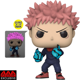 JUJUTSU KAISEN: Yuji Itadori Divergent Fist Glow Pop! Vinyl - AAA EXCLUSIVE