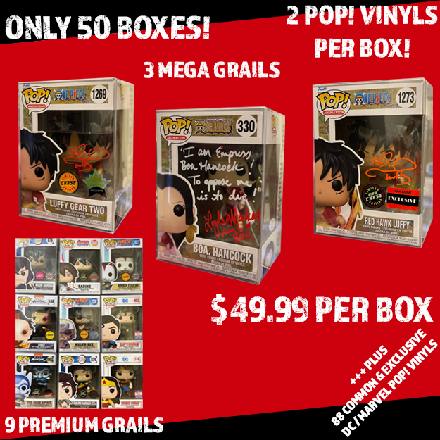 Box Hunt Bundle Pop! Vinyl - LUFFY RUMBLE BOX