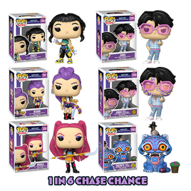 PRE-ORDER - K-POP DEMON HUNTERS - MY LITTLE FUNKO POP! VINYL FIGURE - BUNDLE (SET OF 5) - 1 IN 6 CHASE CHANCE