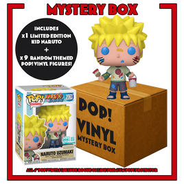 PRE-ORDER - NARUTO SHIPPUDEN - KID NARUTO WITH PAINT POP! VINYL - MYSTERY BOX (INCLUDES KID NARUTO 9500PCS & 9 POP! VINYL) - SUPREME LIMITED EDITION