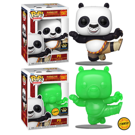KUNG FU PANDA: DreamWork's 30th Anniversary Po Pop! Vinyl - SPECIALITY SERIES EXCLUSIVE CHASE BUNDLE