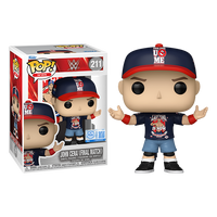 PRE-ORDER - WWE - JOHN CENA (FINAL MATCH) #2111 POP! VINYL - OFFICIAL FUNKO EXCLUSIVE LIMITED RELEASE EDITION