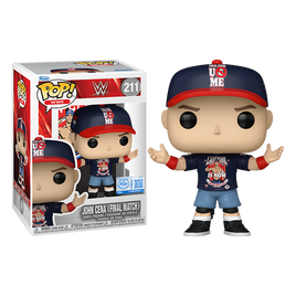 PRE-ORDER - WWE - JOHN CENA (FINAL MATCH) #2111 POP! VINYL - OFFICIAL FUNKO EXCLUSIVE LIMITED RELEASE EDITION