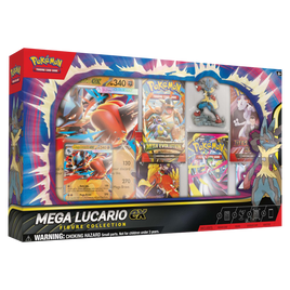 PRE-ORDER - POKÉMON TCG - MEGA LUCARIO EX FIGURE COLLECTION BOX