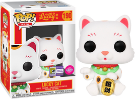 2023 SDCC -  Lucky Cat Flocked Pop! Vinyl Figure