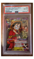 ONE PIECE - 2012 MBC - "Straw Hat" Luffy PROMO - PSA 8 #85841011