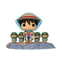 ONE PIECE - Monkey D. Luffy Trains Kung Fu Dugong Pop! Vinyl Figure - MOVIE MOMENT