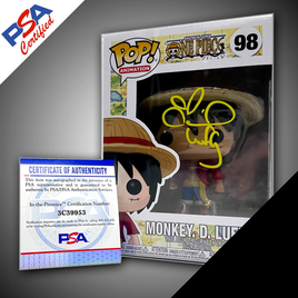 ONE PIECE: Monkey D. Luffy #89- SIGNED by Colleen Clinkenbeard (PSA Certified)