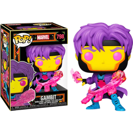 Marvel X-Men - Gambit Blacklight Exclusive Pop! Vinyl Figure