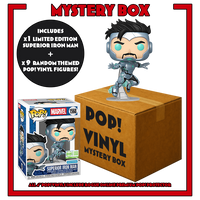 PRE-ORDER - MARVEL - SUPERIOR IRON MAN POP! VINYL - MYSTERY BOX (INCLUDES SUPERIOR IRON MAN 5000PCS LIMITED EDITION & 9 POP! VINYL) - LIMITED EDITION