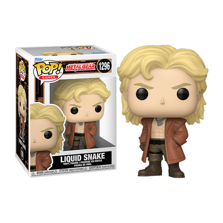 PRE-ORDER - METAL GEAR SOLID: LIQUID SNAKE POP! VINYL - EXCLUSIVE EDITION - Rogue Online Pty Ltd
