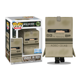 PRE-ORDER - METAL GEAR SOLID - SNAKE IN A BOX #1177 POP! VINYL FIGURE - EXCLUSIVE EDITION